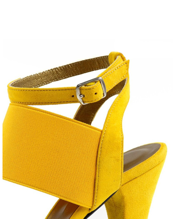 Elegantes sandalias femeninas de Ginova elástica