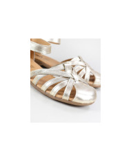 Sandalias Ginova de Señora con Tira Cruzada en Piel