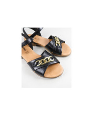 Women's Sandals with Decorated Strip Ginova