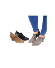 Botins de Senhora Ginova de Fecho