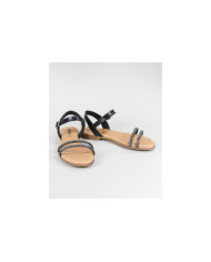 Chanclas de mujer Ginova con purpurina