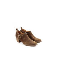 Botins Camel de Senhora Ginova de Fecho