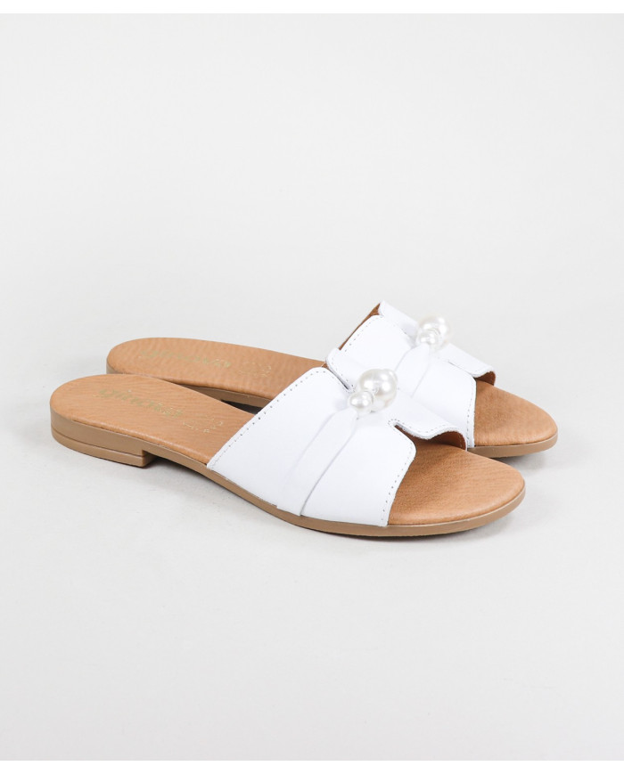 Women's Slippers with Pearls Ginova