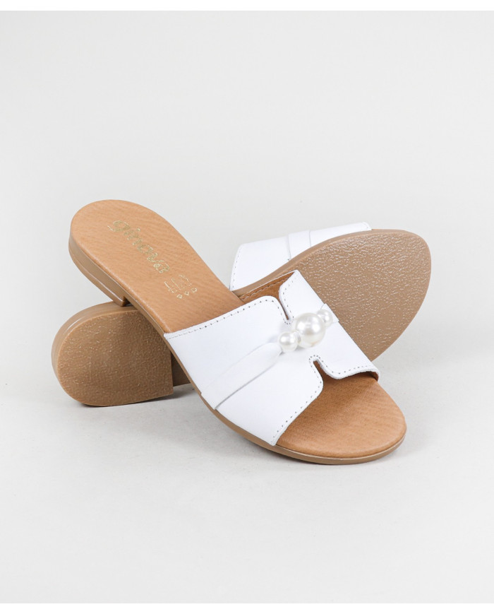 Women's Slippers with Pearls Ginova