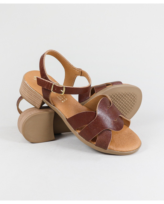 Women's Sandals with Interlaced Strips Ginova