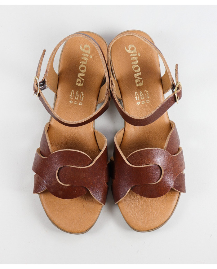 Women's Sandals with Interlaced Strips Ginova