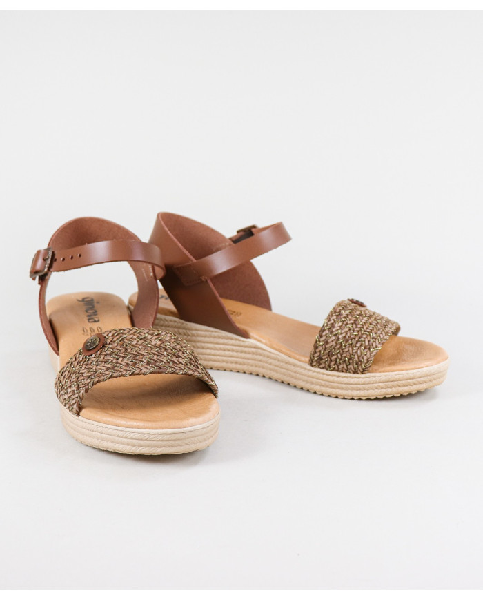 Women's Sandals with Strips in Sword Ginova