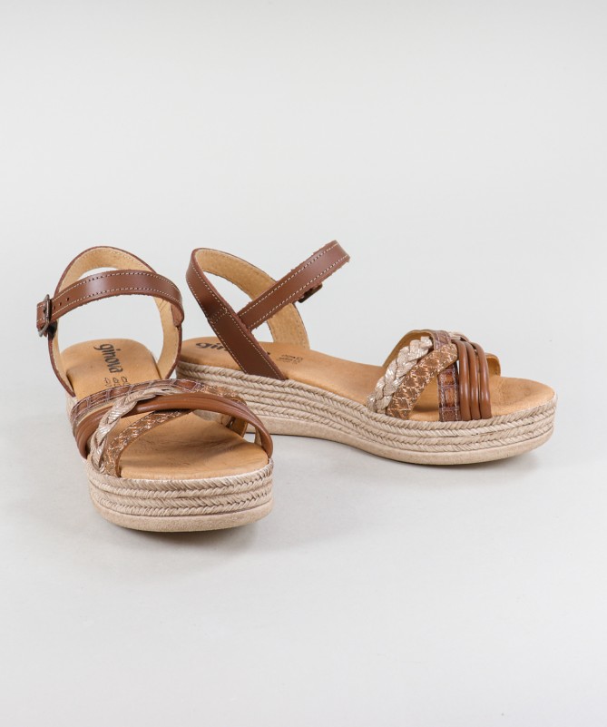 Sandálias de Mulher com Tiras Decoradas Ginova