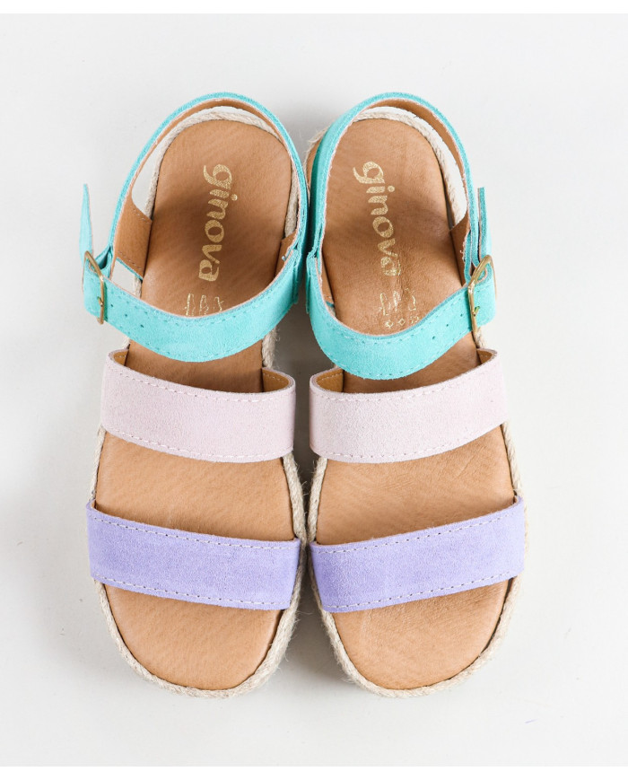 Sandalias Ginova de Señora Compensadas