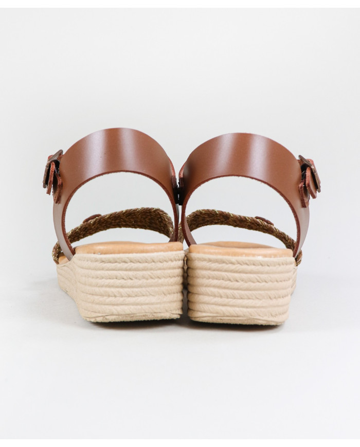 Women's Sandals with Strips in Sword Ginova