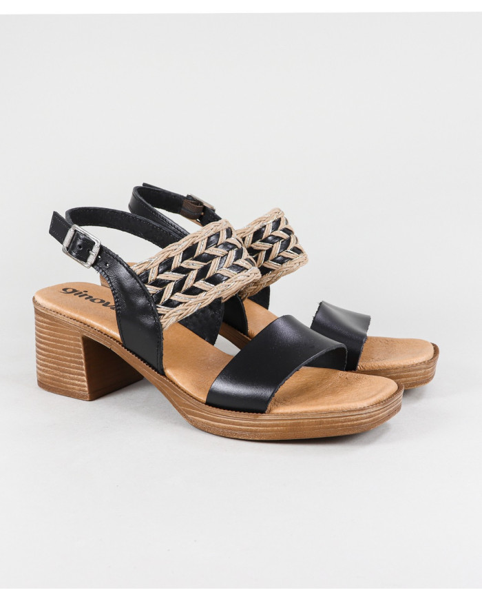 Sandalias Senhora Ginova con Correas en el Corte