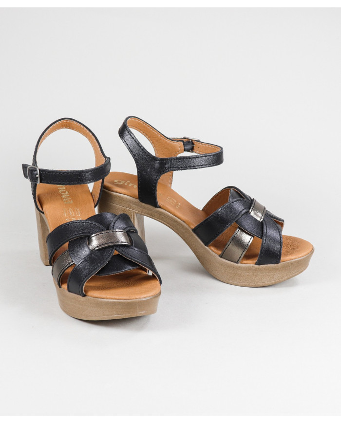 Sandalias Senhora Ginova con Correas en el Corte