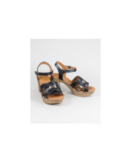 Women's Sandals of Middle Heel Ginova