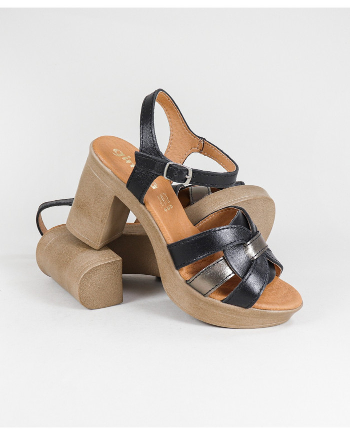 Sandalias Senhora Ginova con Correas en el Corte