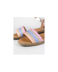 Women's Sandals with Decorated Strip Ginova