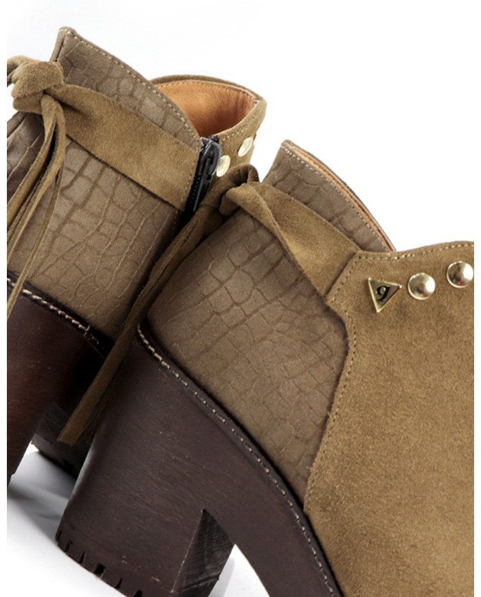 Botas de Lady Ginova con Croco