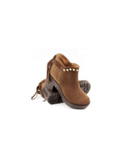 Camel Boots of Lady Ginova with Croco