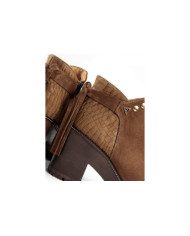 Camel Boots of Lady Ginova with Croco