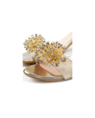 Beges de Senhora Ginova sandals with Application