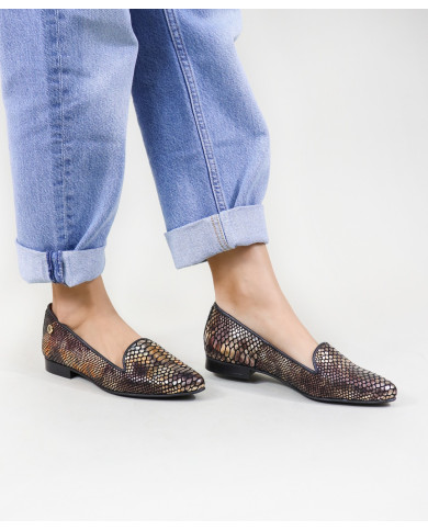 Sapatos Bicudos de Mulher com Padrão Ginova