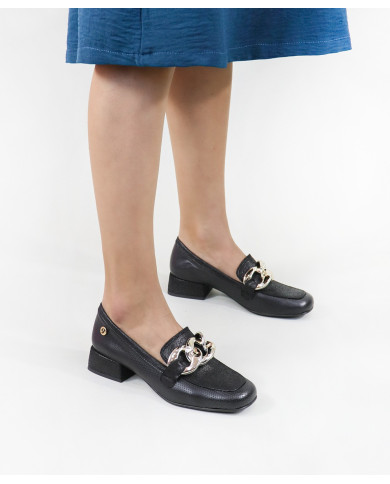 Women's Shoes with Aplique Metálico Ginova