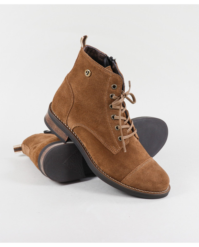 Botas de Mujer Ginova con Cordones