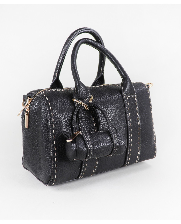 Women's Black Shoulder Bag