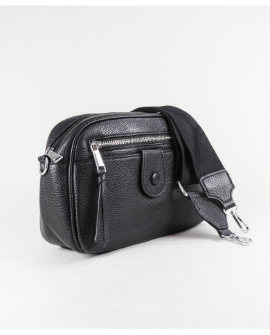 Bolsa de Mujeres Negras con Correa de tela