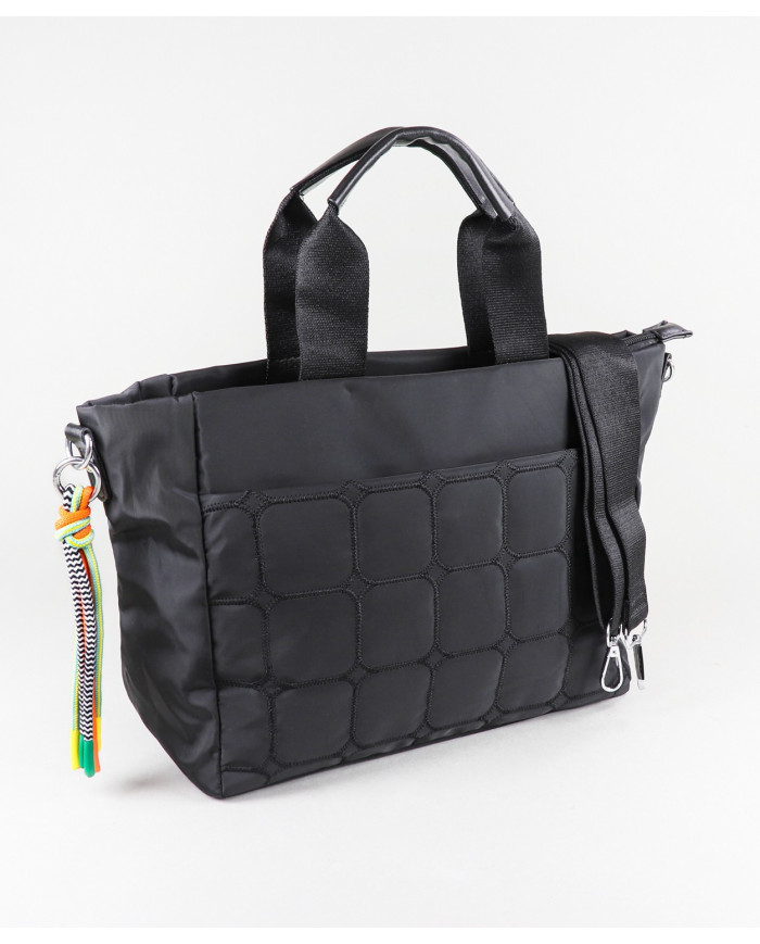Black Women's Bag in Nylon