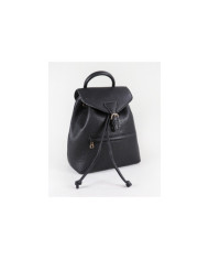 Black Women's Backpack with Cords