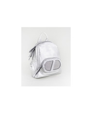 Silver Women's Backpack Decorated