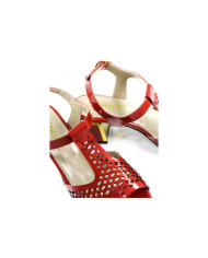Red Sandals by Mrs. Ginova Envernised