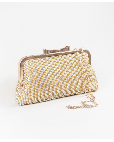 Golden Woman Pot con Chain Handle