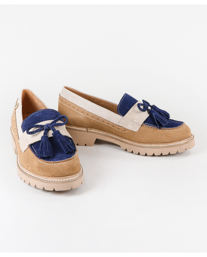 Mocasines de Señora Ginova con Plataforma