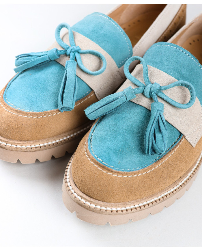 Mocasines de Señora Ginova con Plataforma