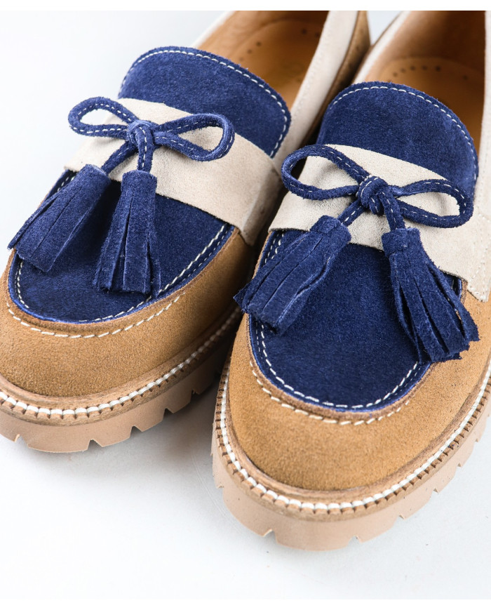 Mocasines de Señora Ginova con Plataforma