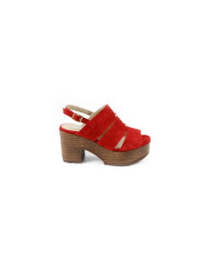 Red Sandals by Madame Ginova Compensated