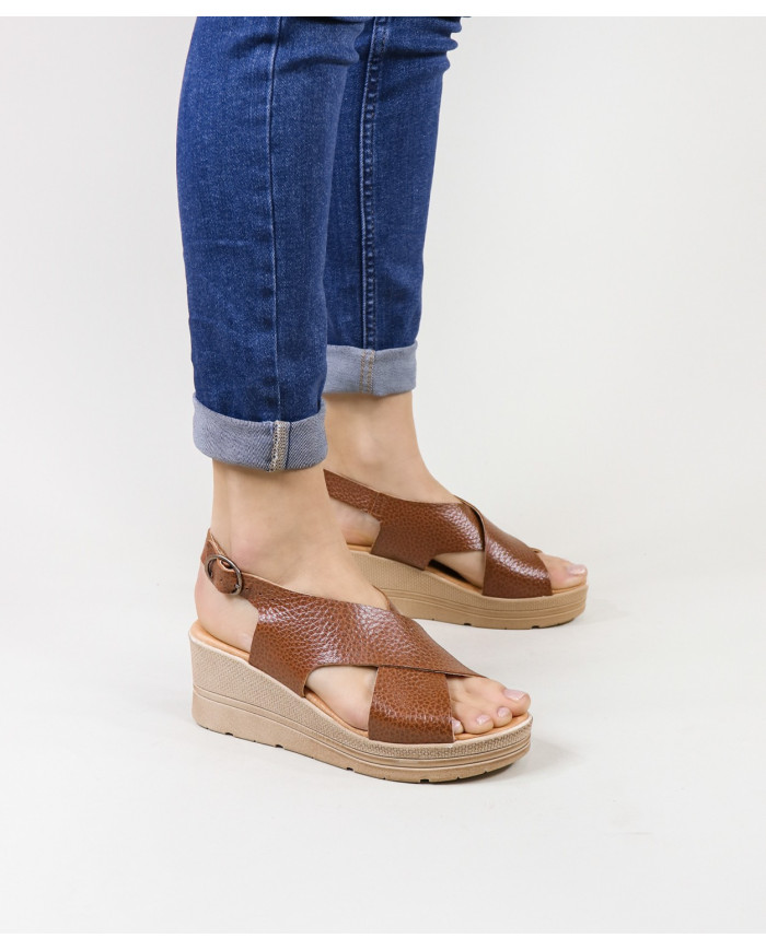 Sandalias de Cuña Ginova para Mujer