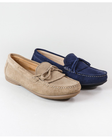 Women's Moccasins with Cordon on the Front