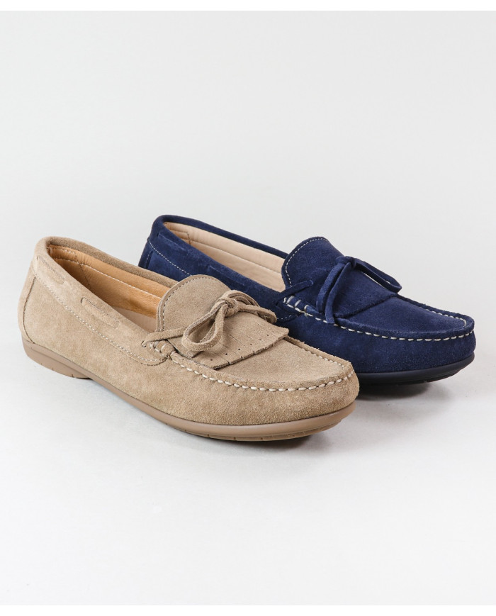 Women's Moccasins with Cordon on the Front