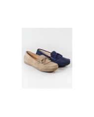 Mocasines de mujeres con Cordon en el frente