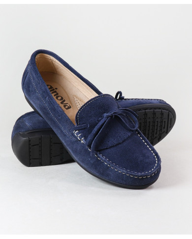 Women's Moccasins with Cordon on the Front