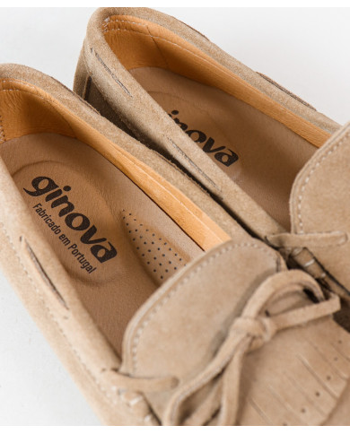 Mocasines de mujeres con Cordon en el frente