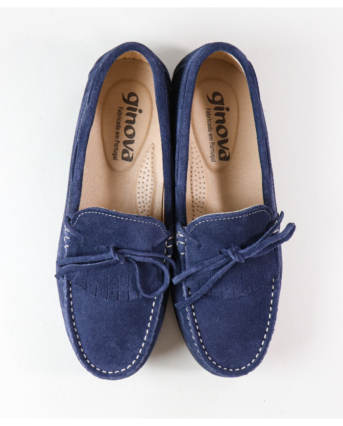 Women's Moccasins with Cordon on the Front