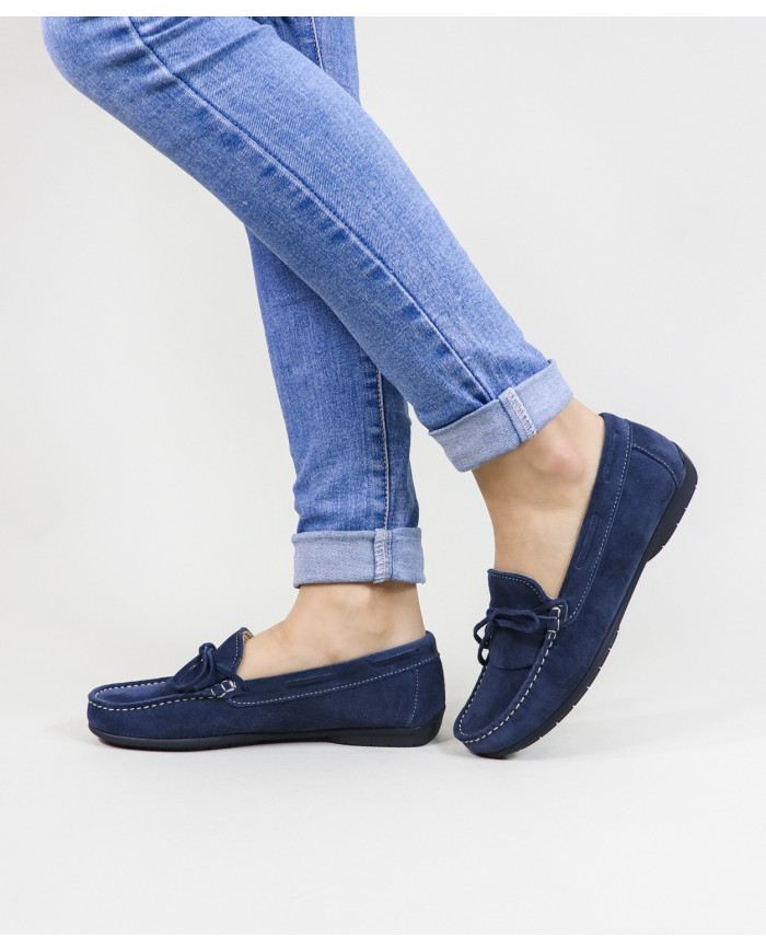 Women's Moccasins with Cordon on the Front