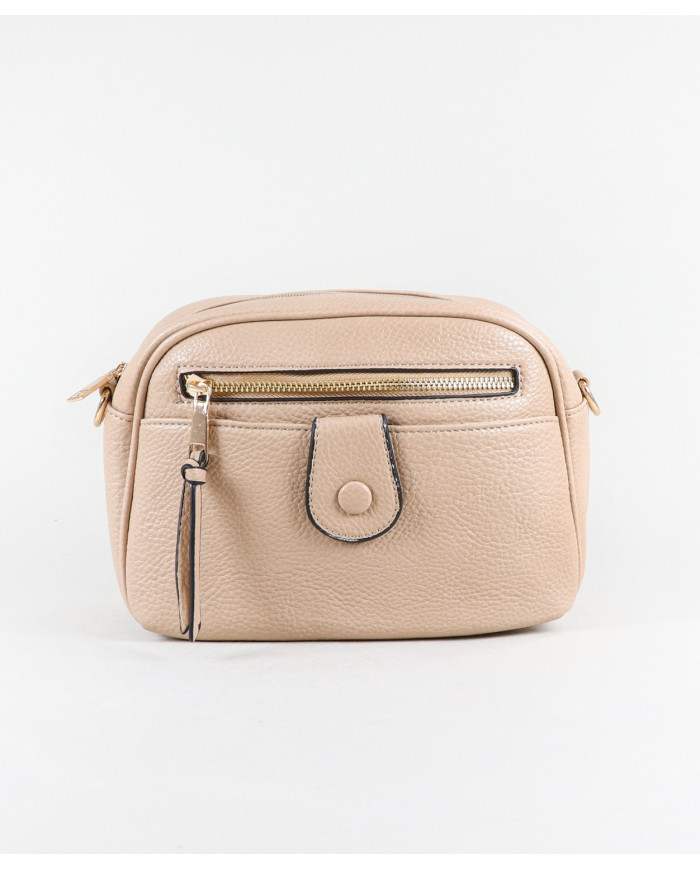 Bolsa de Taupe para Mujer con Correa de tela