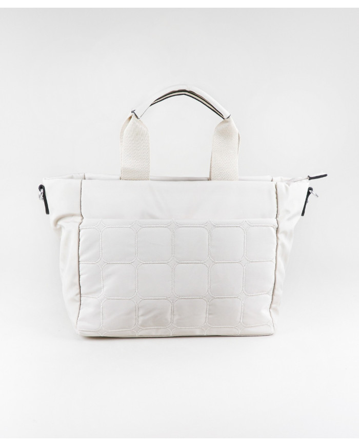 Beige Women's Bag in Nylon