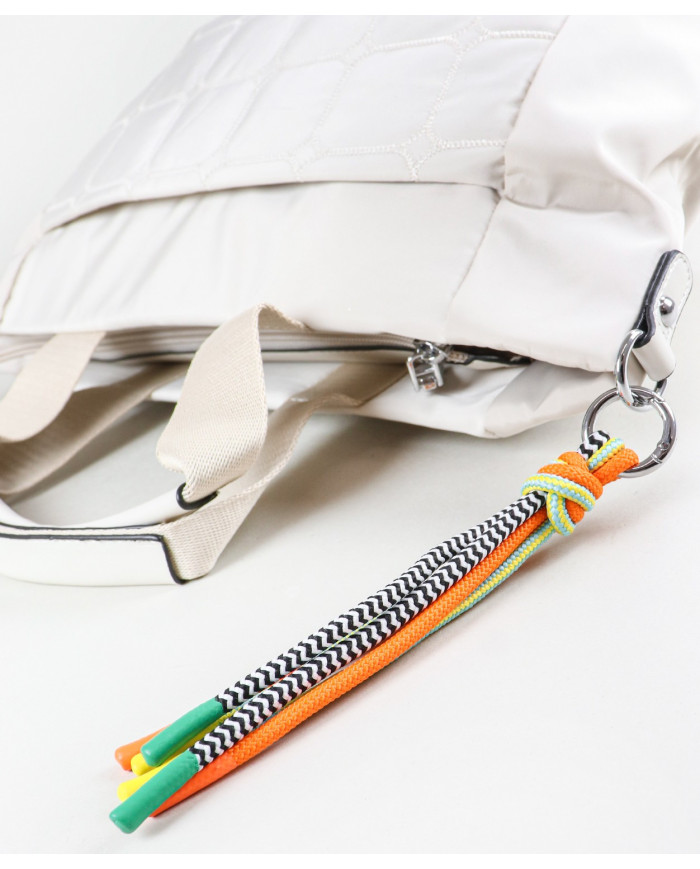 Bolsa de Mujeres Beige en Nylon