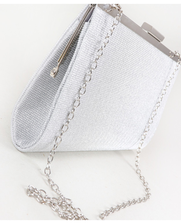 Silver Women's Pot with Chain Handle