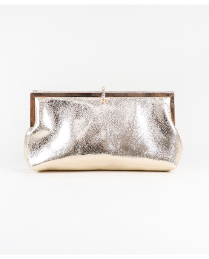 Golden Woman Pot con Chain Handle